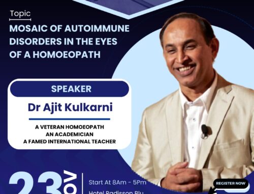15th National Homoeopathy Conference :Speaker -Dr. Ajit Kulkarni